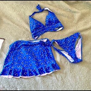 Shein 3-piece Swim Suit L